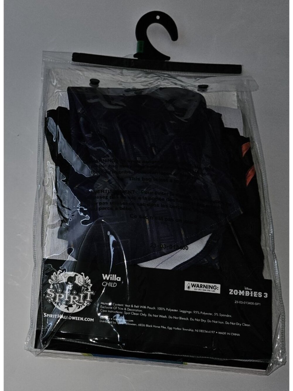 Willa Werewolf Disney ZOMBIES Halloween Costume Girl Large 12-14 Vest Pants READ - Picture 15 of 15